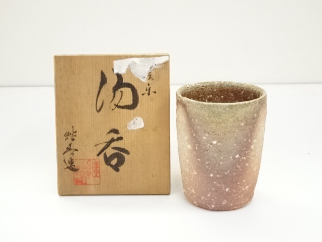JAPANESE POTTERY SHIGARAKI WARE TEA CUP